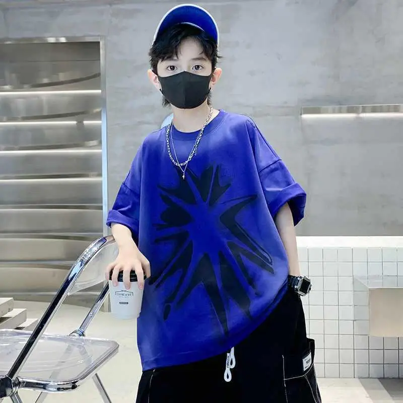 Boys Cotton Cartoon T-Shirt Summer Wear - Image 2