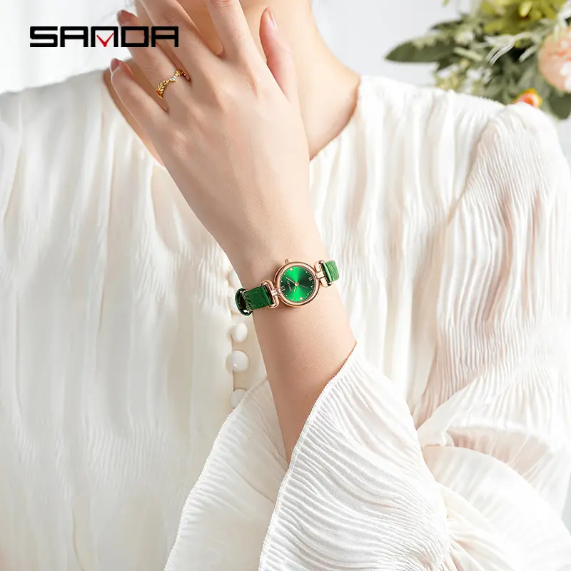 Sanda Gold Plated Women's Quartz Watch Small - Image 16