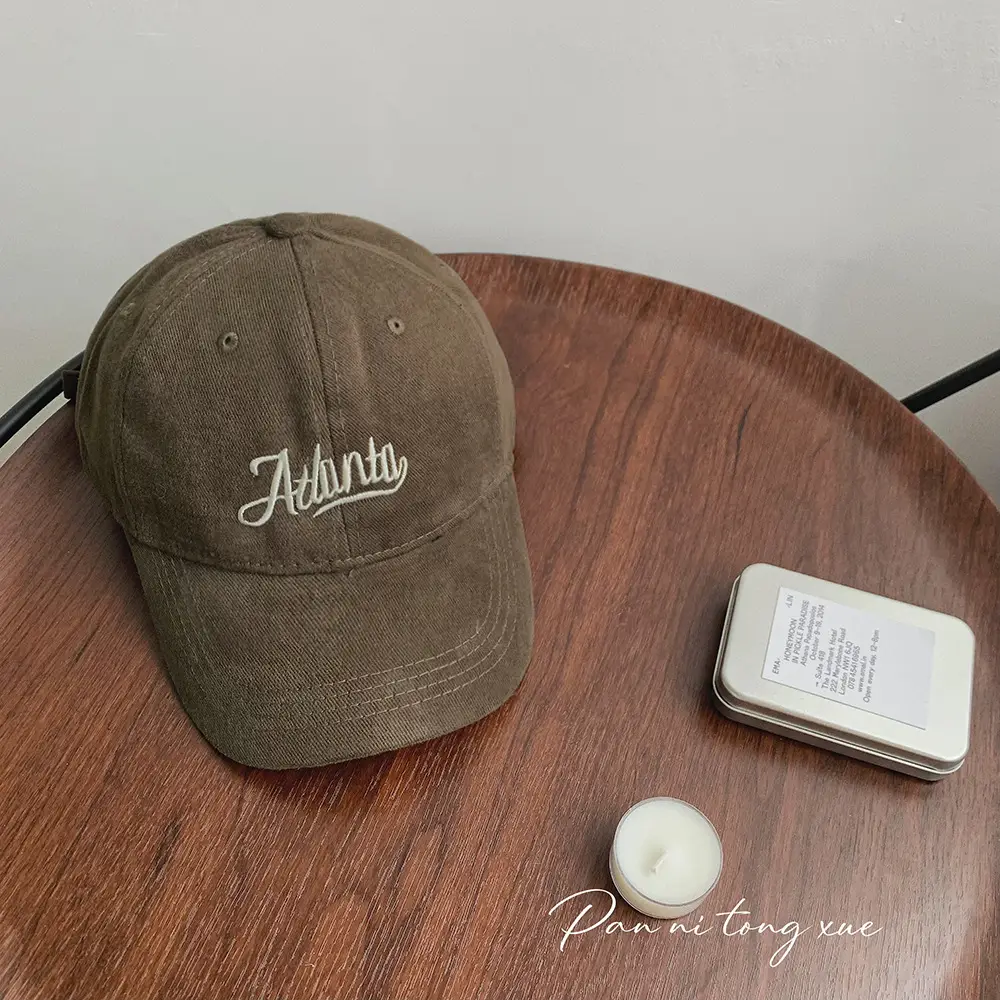 Korean Style Soft Top Sanding Cap for Men - Image 4