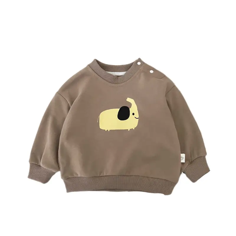 Baby Sweatshirt Set Cartoon Print Long Sleeve 2025 - Image 7