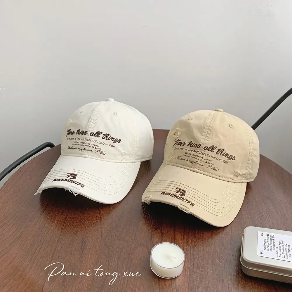 American Style Retro Baseball Cap Women Men Small Bright Color - Image 7