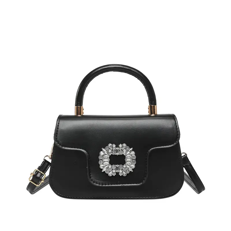 Diamond Encrusted Square Shoulder Bag 2025 Spring Summer - Image 10