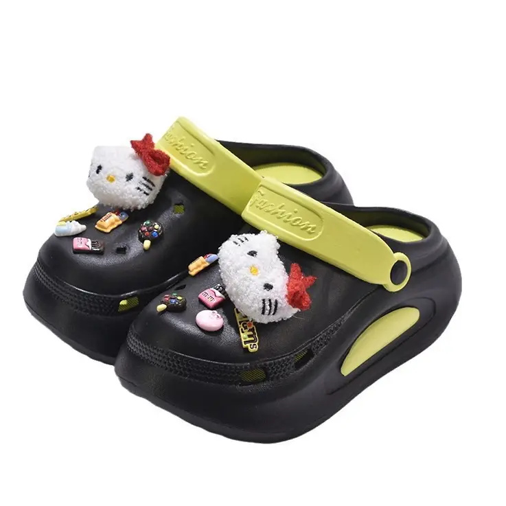 Hello Kitty Eva Clogs for Women, Summer Thick-Soled Non-Slip Odor-Free Beach Sandals, Trendy Women's Non-Slip Odor-Free Slippers - Image 8