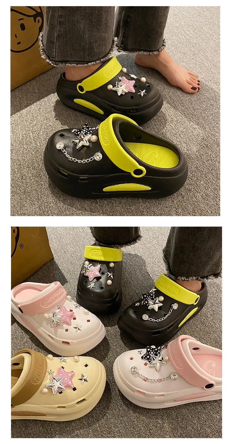 Hello Kitty Eva Clogs for Women, Summer Thick-Soled Non-Slip Odor-Free Beach Sandals, Trendy Women's Non-Slip Odor-Free Slippers — feature 15