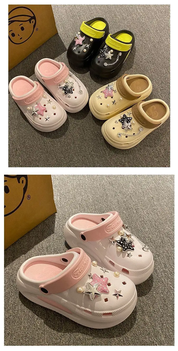 Hello Kitty Eva Clogs for Women, Summer Thick-Soled Non-Slip Odor-Free Beach Sandals, Trendy Women's Non-Slip Odor-Free Slippers — feature 17