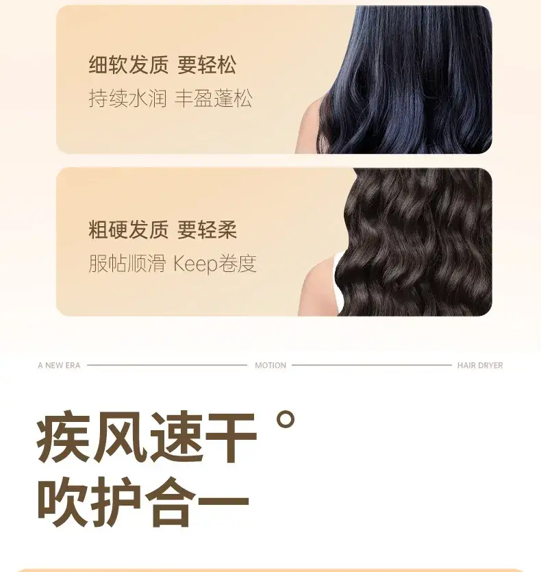Household Negative Ion Hair Dryer with Cold/Warm Switch — feature 12