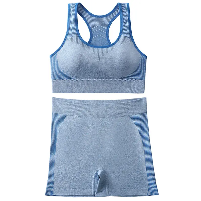 Pink Seamless Sports Bra with Back Closure - Image 5