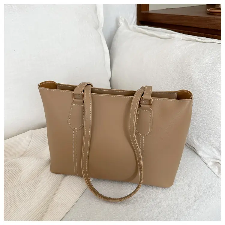 2025 Korean Style Black Leather Tote Bag for Women — feature 7