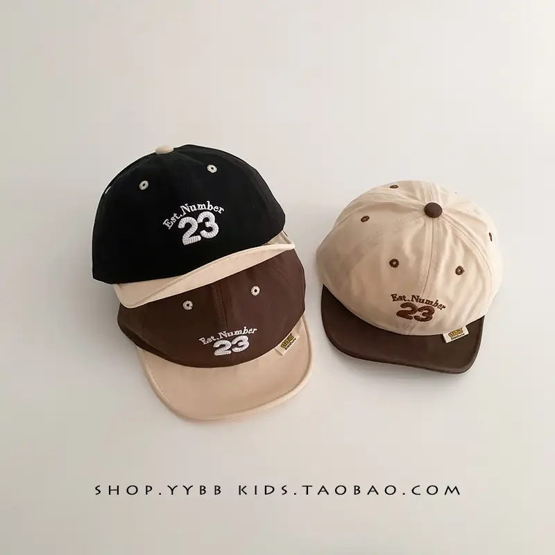Men & Women Baby Cap Spring Autumn Thin Korean Letter Cap Sunshade Sunscreen Soft Brim Baseball Cap Trendy - Image 7