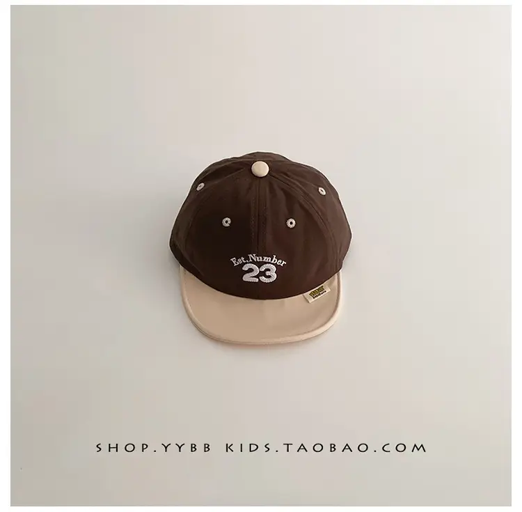 Men & Women Baby Cap Spring Autumn Thin Korean Letter Cap Sunshade Sunscreen Soft Brim Baseball Cap Trendy — feature 10