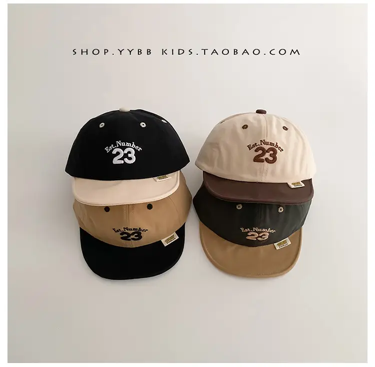 Men & Women Baby Cap Spring Autumn Thin Korean Letter Cap Sunshade Sunscreen Soft Brim Baseball Cap Trendy — feature 2