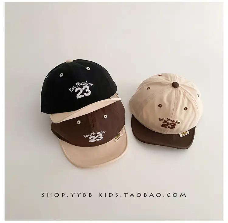Men & Women Baby Cap Spring Autumn Thin Korean Letter Cap Sunshade Sunscreen Soft Brim Baseball Cap Trendy — feature 3