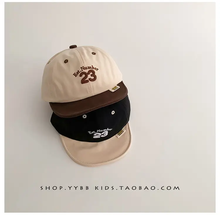 Men & Women Baby Cap Spring Autumn Thin Korean Letter Cap Sunshade Sunscreen Soft Brim Baseball Cap Trendy — feature 7