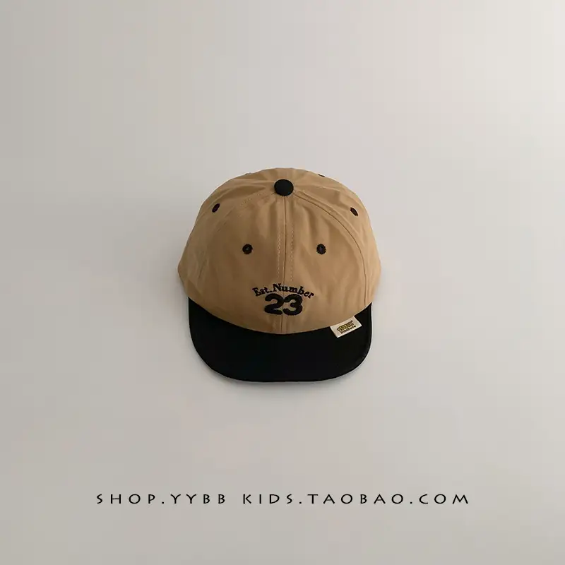 Men & Women Baby Cap Spring Autumn Thin Korean Letter Cap Sunshade Sunscreen Soft Brim Baseball Cap Trendy - Image 2