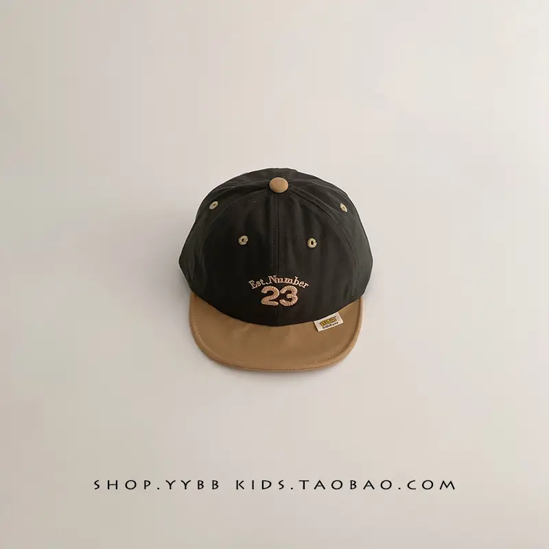 Men & Women Baby Cap Spring Autumn Thin Korean Letter Cap Sunshade Sunscreen Soft Brim Baseball Cap Trendy - Image 4