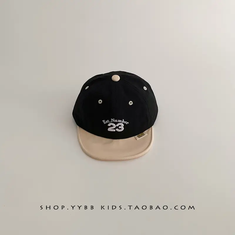 Men & Women Baby Cap Spring Autumn Thin Korean Letter Cap Sunshade Sunscreen Soft Brim Baseball Cap Trendy - Image 5