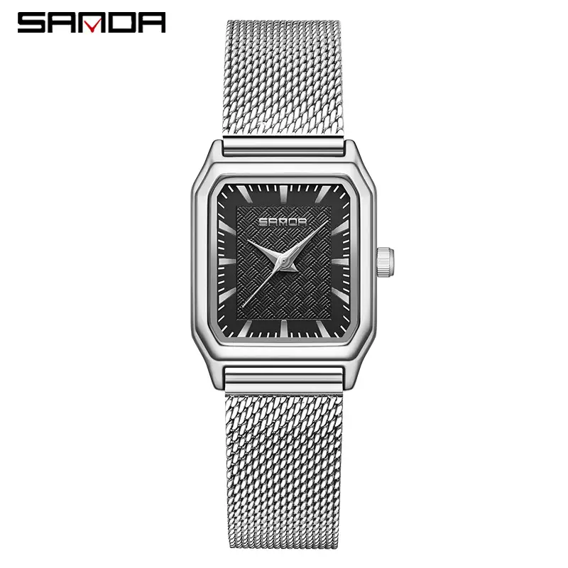 Sanda Gold Square Women's Quartz Watch - Image 13