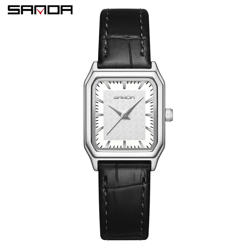 Sanda Gold Square Women's Quartz Watch - Image 3