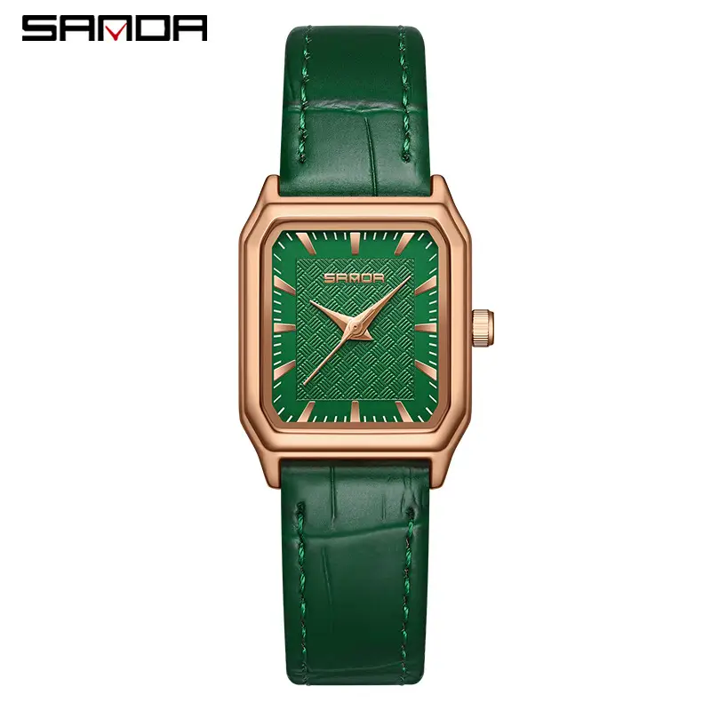 Sanda Gold Square Women's Quartz Watch - Image 5