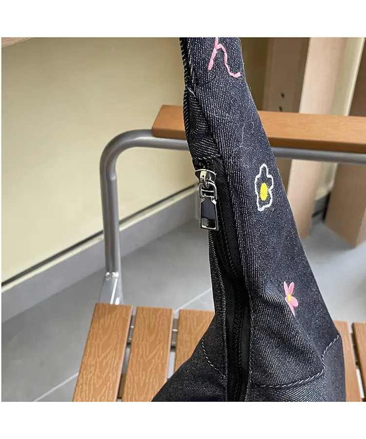 New Denim Crossbody Bag Large Capacity Women's Shoulder Bag — feature 4