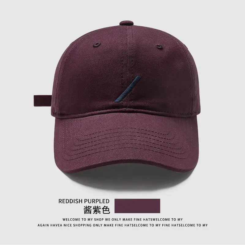 Cream Embroidered Baseball Cap with Wide Brim