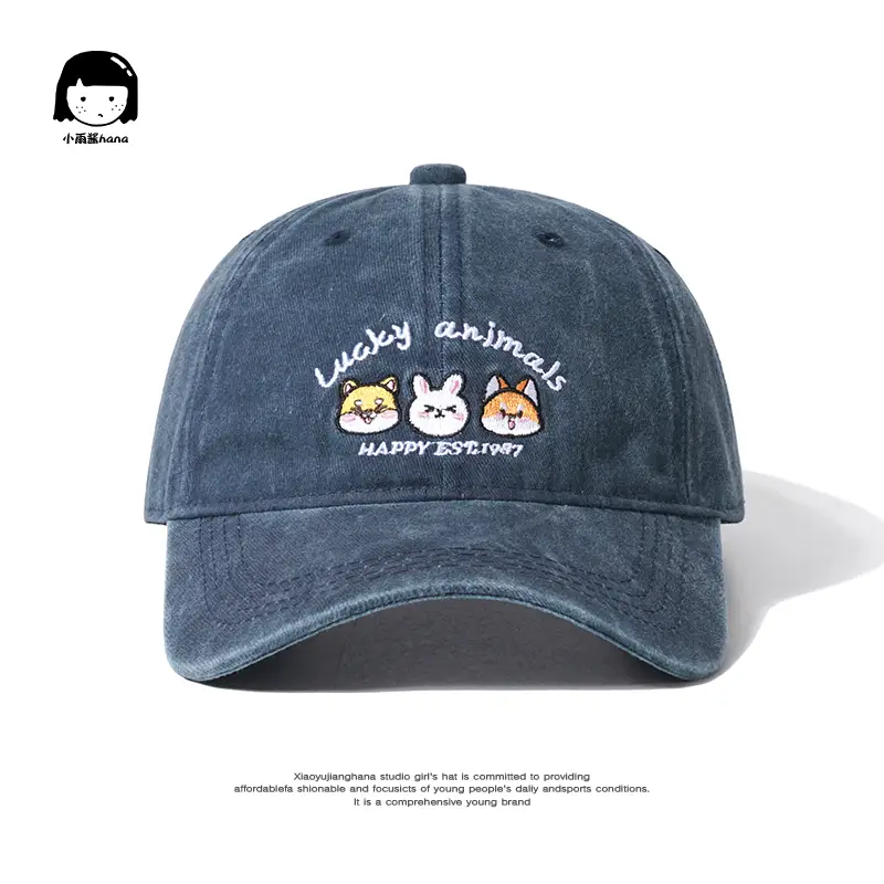 Japanese Style Retro Washed Old Ami Khaki Workwear Baseball Cap for Women American Soft Top Casual Sun Protection Peaked Cap for Men - Image 2