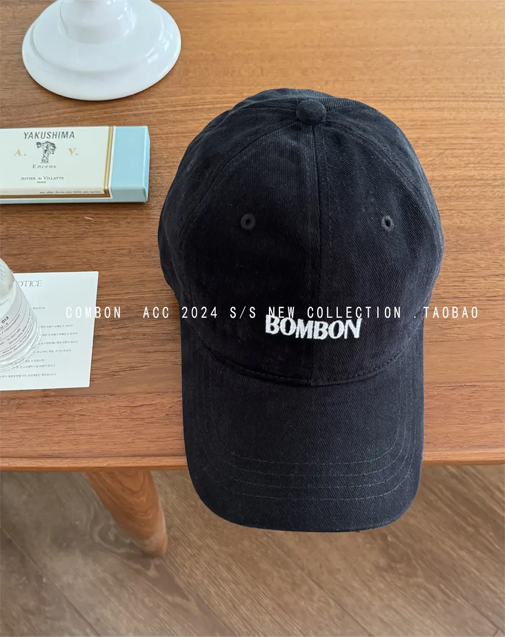 Women Blue Plaid Baseball Cap Brushed Cotton Large - Image 4