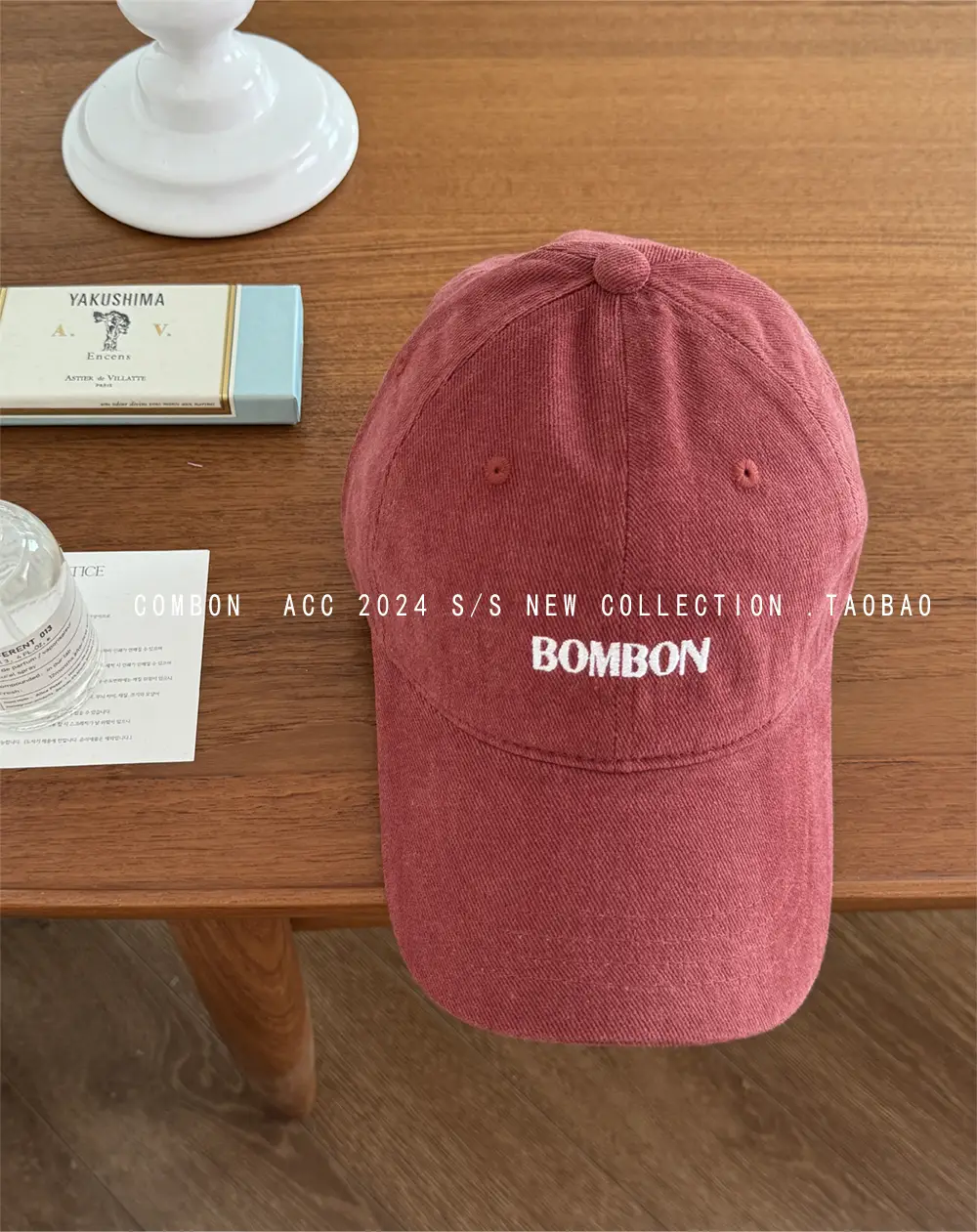 Women Blue Plaid Baseball Cap Brushed Cotton Large - Image 5