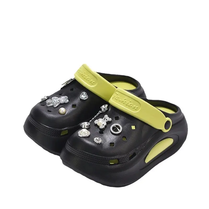 Eva Ultra-Thick Sole Feels Like Stepping on Shit 2024 New High-Looking Fashionable Non-Smelly and Non-Squeaky Clogs for Female Students to Wear Outside in Summer - Image 8