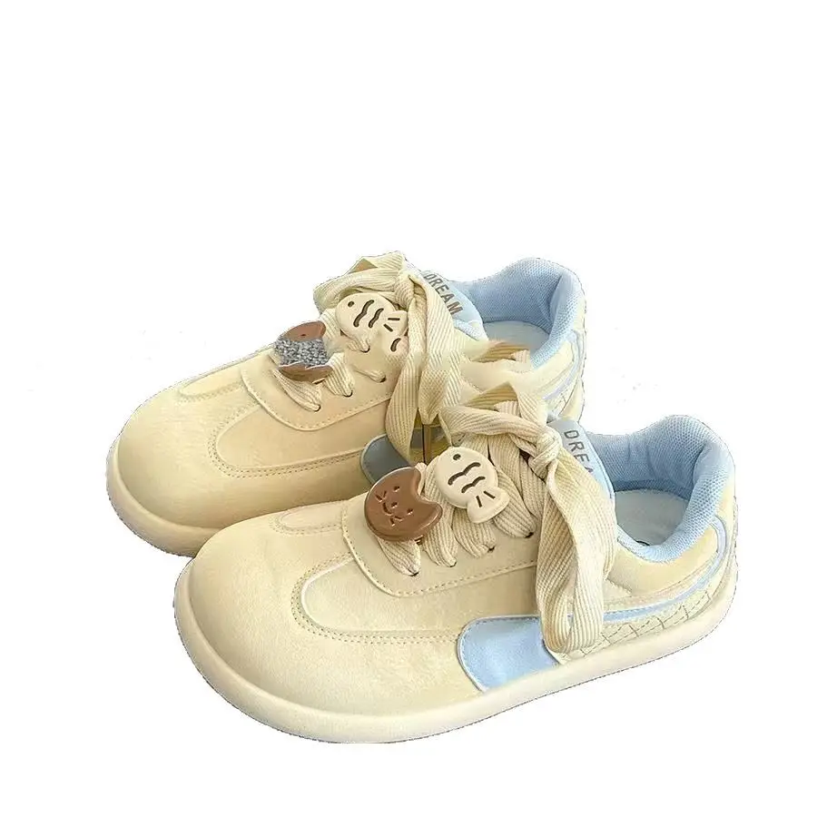 2025 Spring New Campus Style Korean Cat and Fish Sneakers Women's All-match Casual Lightweight Sports Shoes College Style Trendy Shoes - Image 8