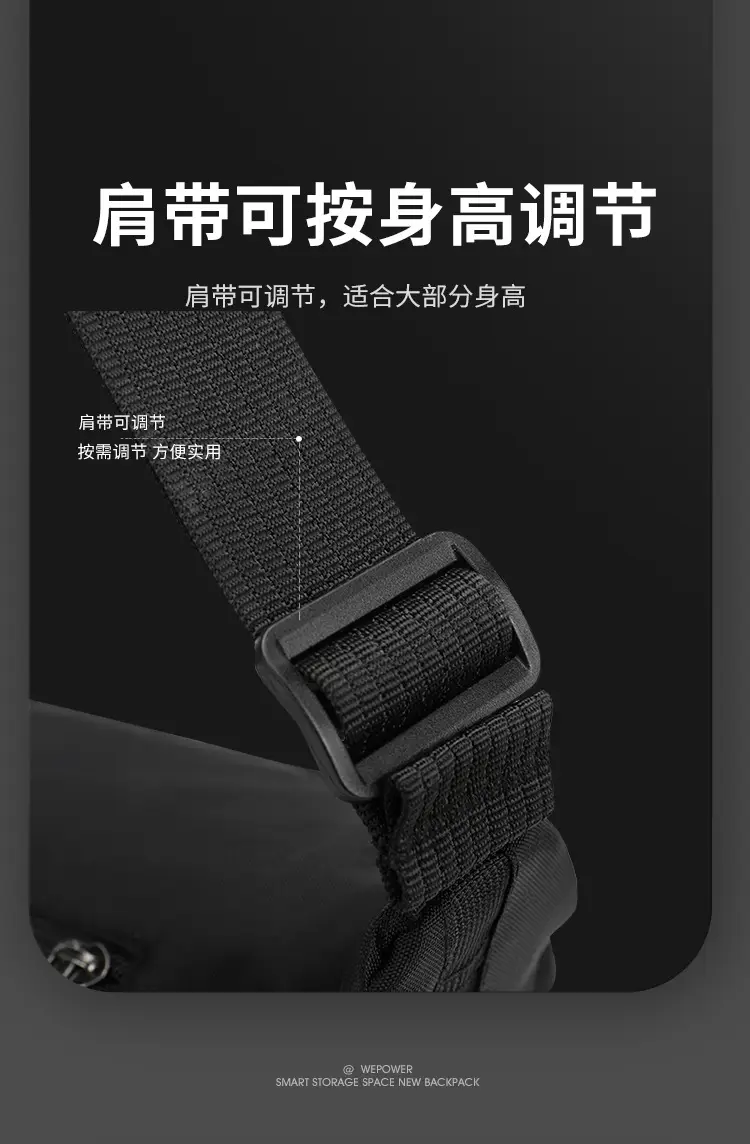 Waterproof Crossbody Bag for Men Women Travel Commuter — feature 10