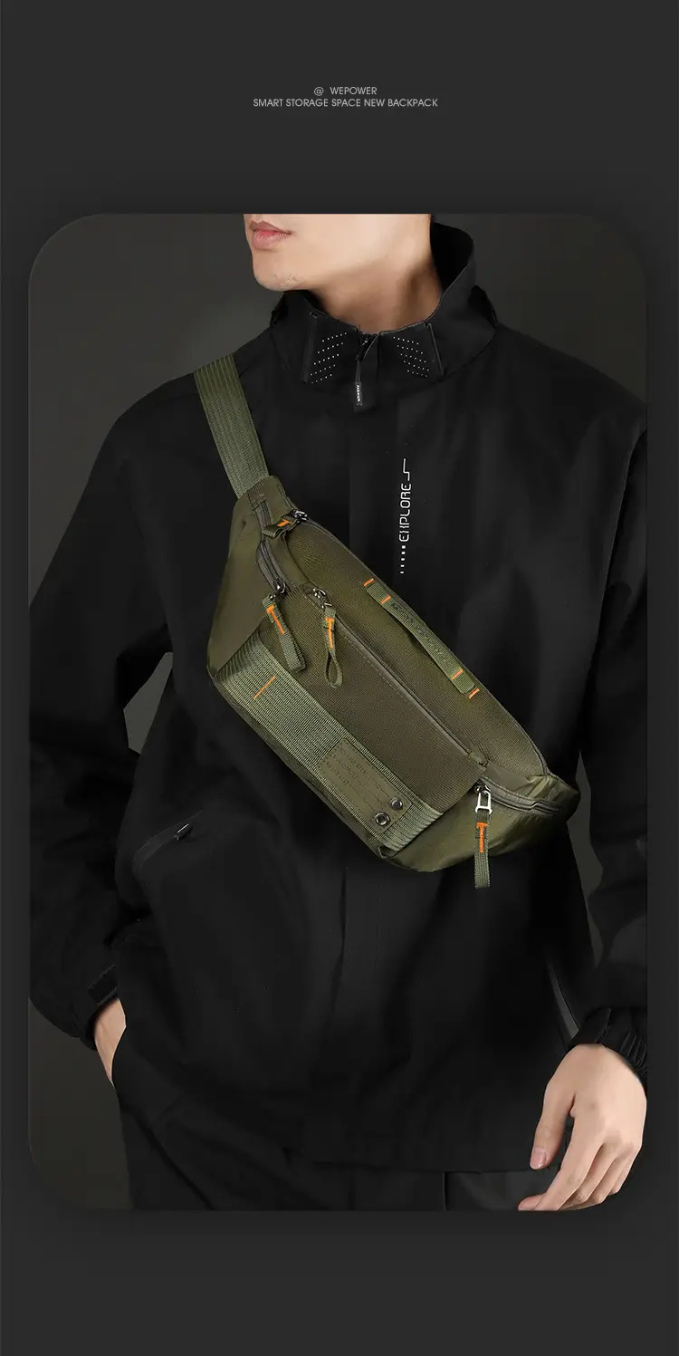 Waterproof Crossbody Bag for Men Women Travel Commuter — feature 19