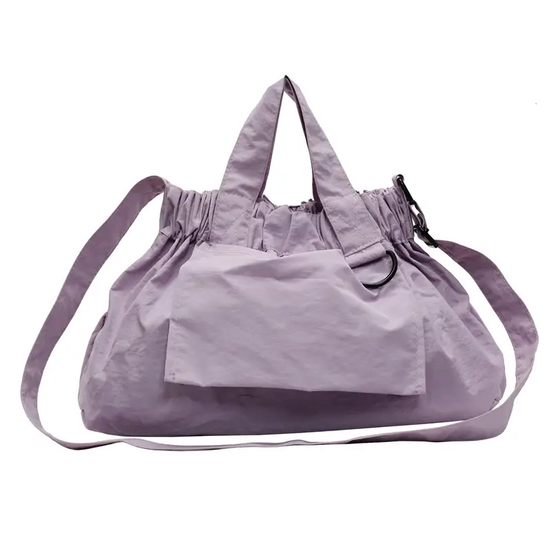 New Women's Olive Green Bucket Bag with Crossbody Strap - Image 10