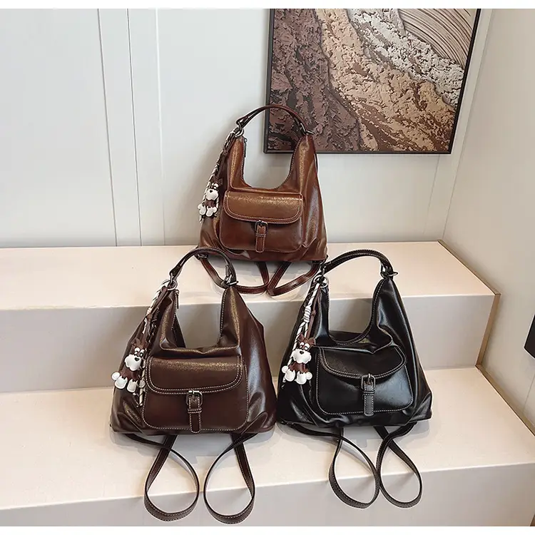 Brown Leather Crossbody Bag for Women 2026 — feature 1