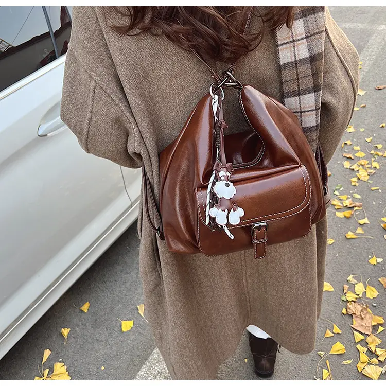 Brown Leather Crossbody Bag for Women 2026 — feature 15