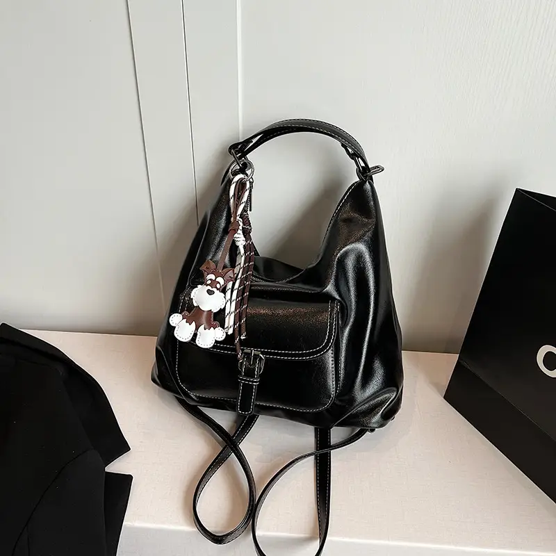 Brown Leather Crossbody Bag for Women 2026 - Image 2