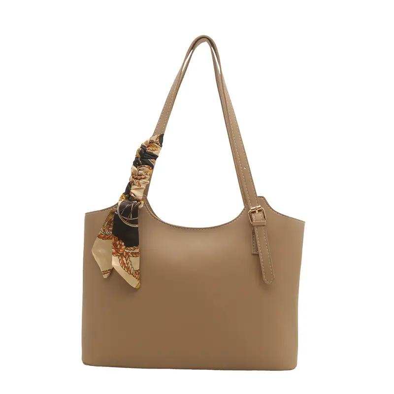 Black Korean Style Large Capacity Shoulder Tote Bag for Women