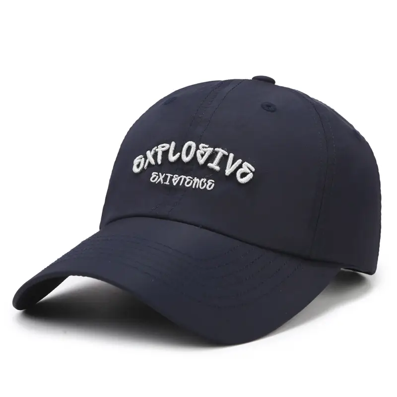 Retro Embroidered Baseball Cap White Unisex All Match - Image 2