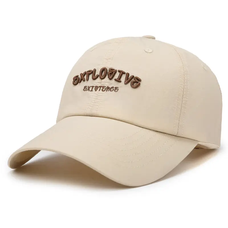 Retro Embroidered Baseball Cap White Unisex All Match - Image 6