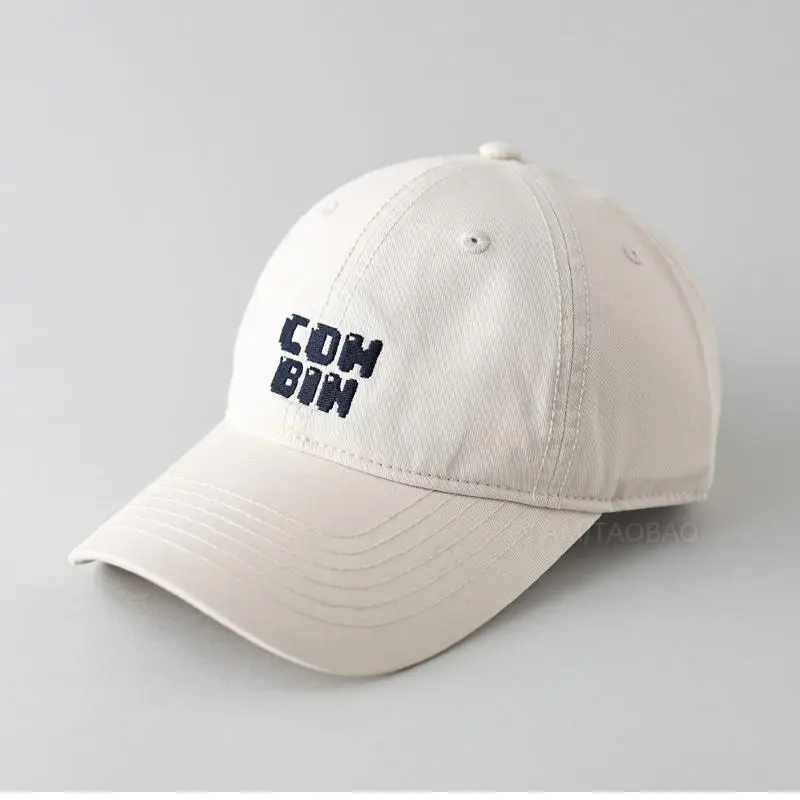 Women's White Cotton Baseball Cap with "Cowboy" Embroidery - Image 6