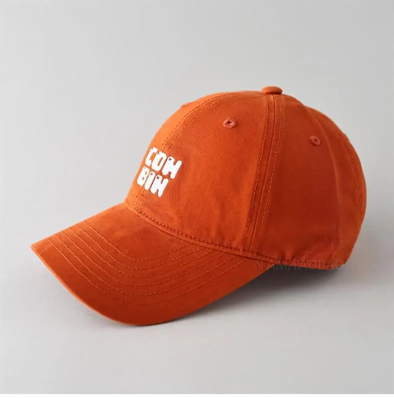 Women's White Cotton Baseball Cap with "Cowboy" Embroidery — feature 4