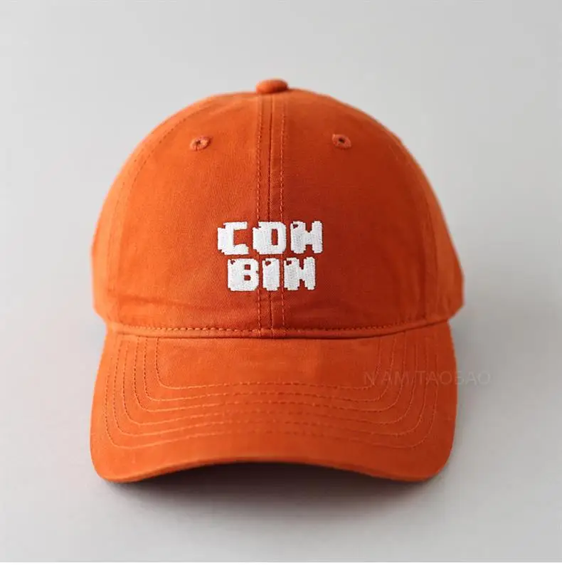 Women's White Cotton Baseball Cap with "Cowboy" Embroidery — feature 8