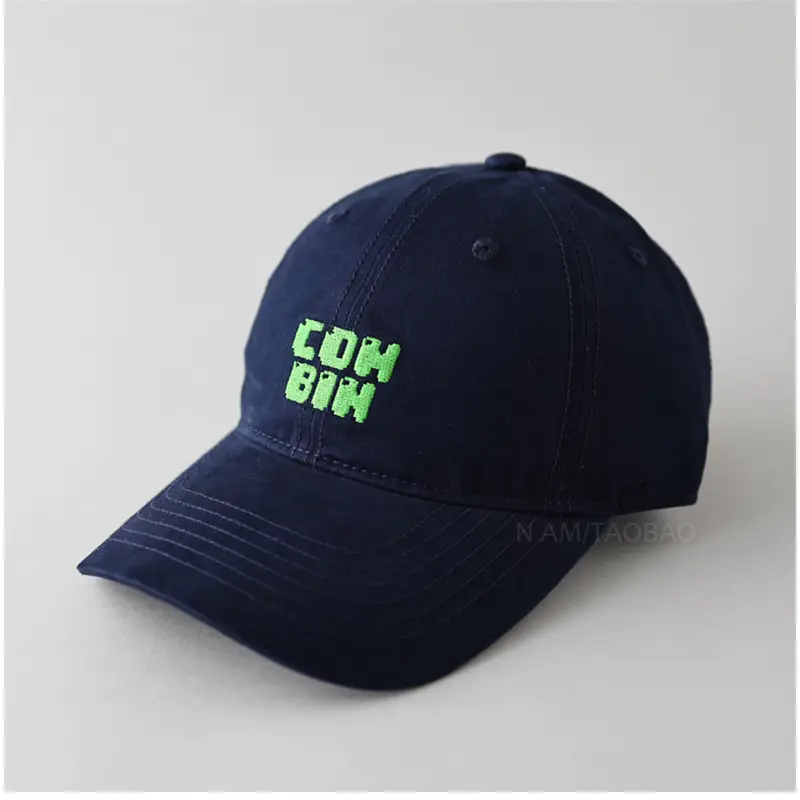 Women's White Cotton Baseball Cap with "Cowboy" Embroidery - Image 3