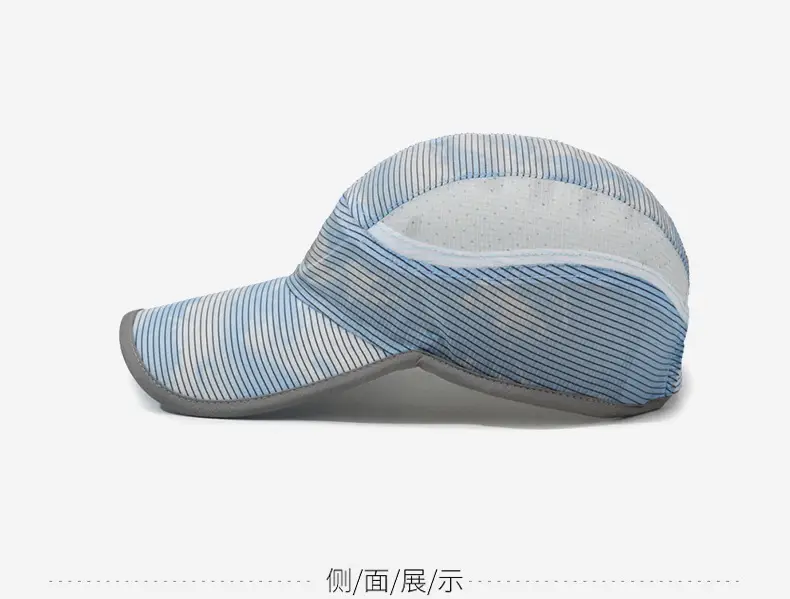 Men & Women Sun Hat Sports Cap Breathable Blue — feature 10