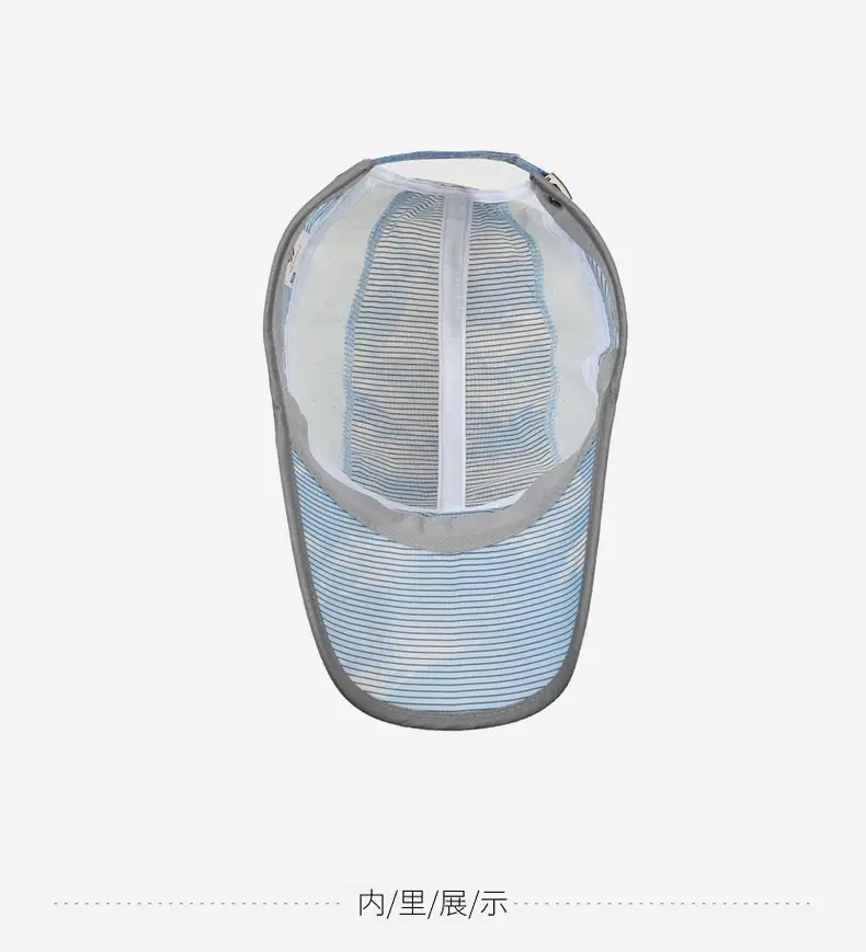 Men & Women Sun Hat Sports Cap Breathable Blue — feature 13
