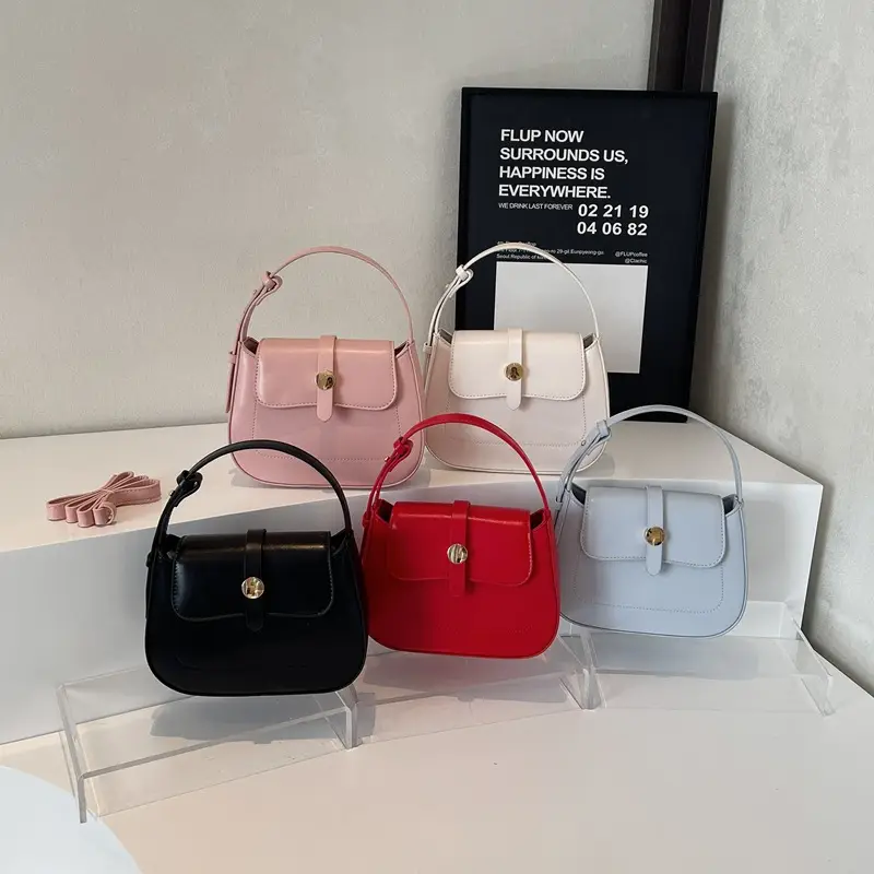 Red Crossbody Bag for Women 2025 Spring New