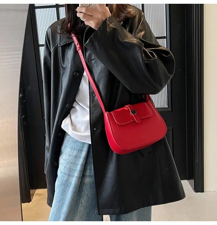Red Crossbody Bag for Women 2025 Spring New — feature 25
