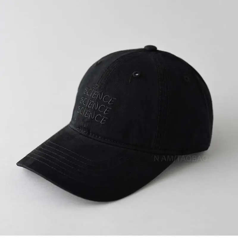 Gray Embroidered Baseball Cap for Women Men - Image 8