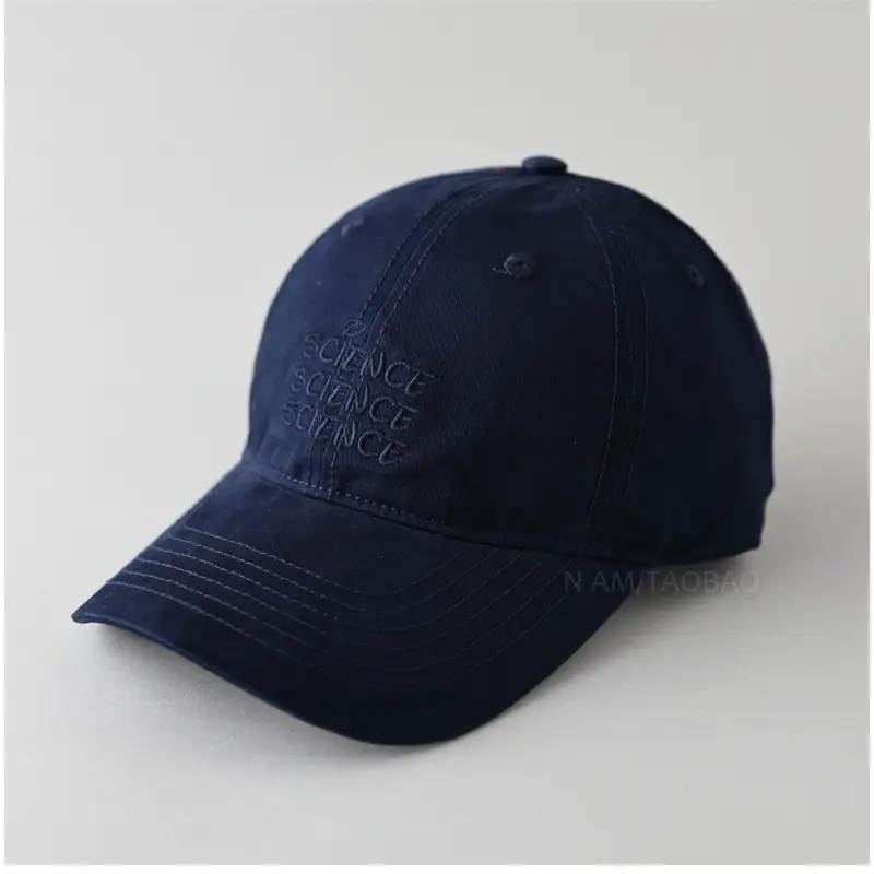 Gray Embroidered Baseball Cap for Women Men - Image 4
