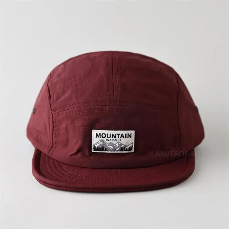 Men's White Mountain Cap with Retro Brim — feature 4